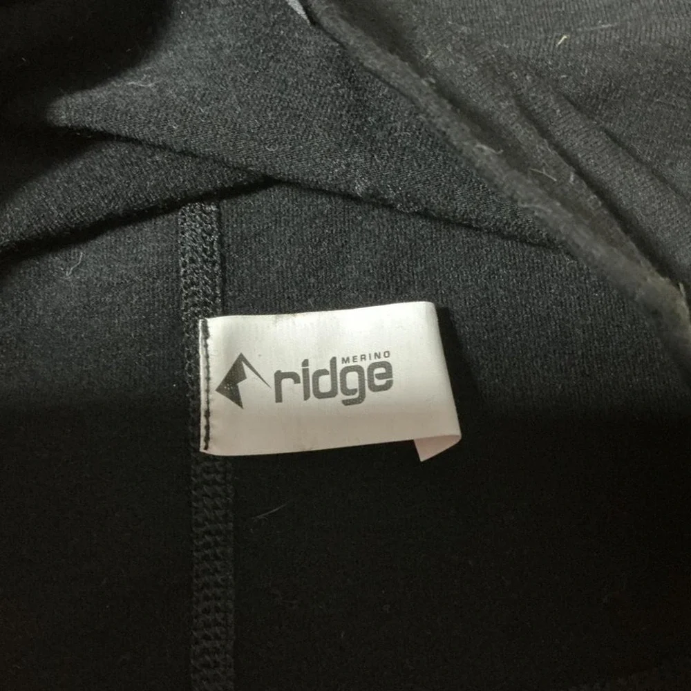 Ridge Merino Wool‎ Neck Gaiter Black One Size Winter Face Mask Scarf RN 145806